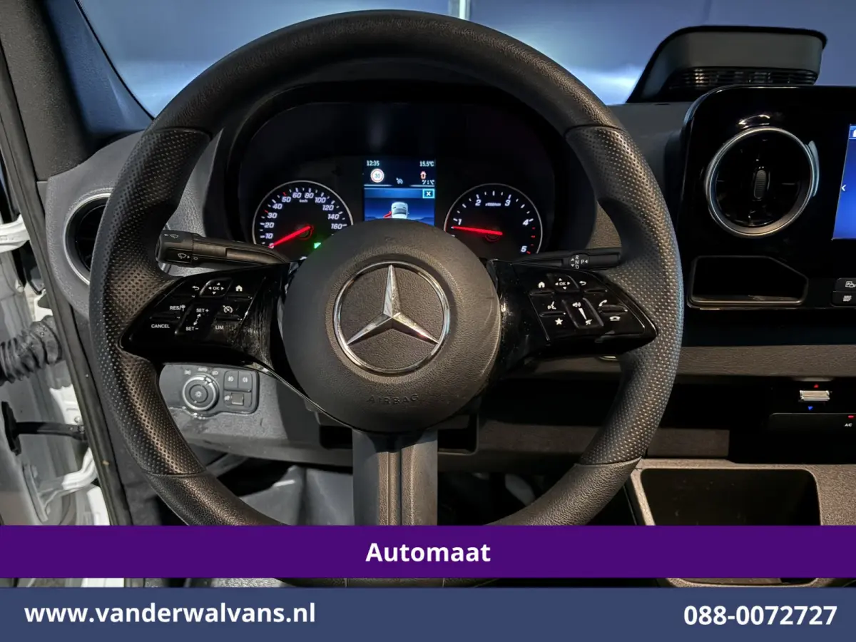 317 CDI 170pk 9G-Tronic Automaat XL MBUX L2H2 Euro6 Airco | Camera | Navigatie | Cruisecontrol | LED Stoelverwarming, Parkeersensoren, Bijrijdersbank