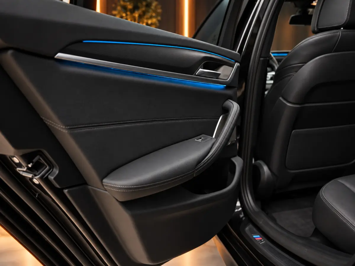 530e xDrive M-Sport | Pano | LED | Leder | Memory | PDC | Cruise | Stoelverwarming | Carplay | Ambient | Trekhaak | Harmon Kardon | Android Auto | Comfort Stoelen