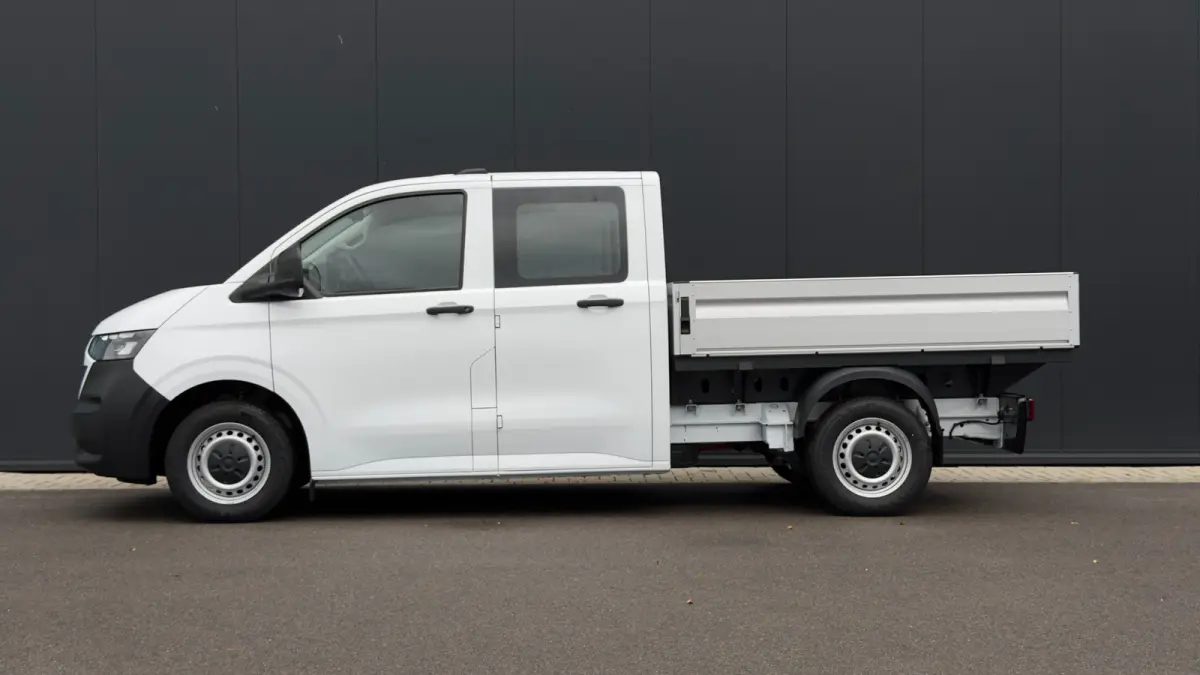 e-Transporter Pritsche | Trekhaaak | Pick-Up | 6 persoons | Camera | 4 Sezoenen banden