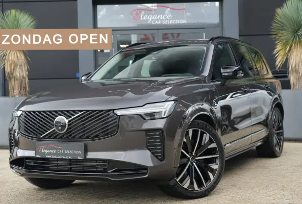 2.0 T8 FACELIFT Plug-in hybrid AWD Ultra Dark | 455 PK | Panoramadak | Bowers & Wilkins | Luchtvering | Trekhaak | Volvo XC90 2.0 T8 FACELIFT Plug-in hybrid AWD Ultra Dark met 2.0 liter 4-ci