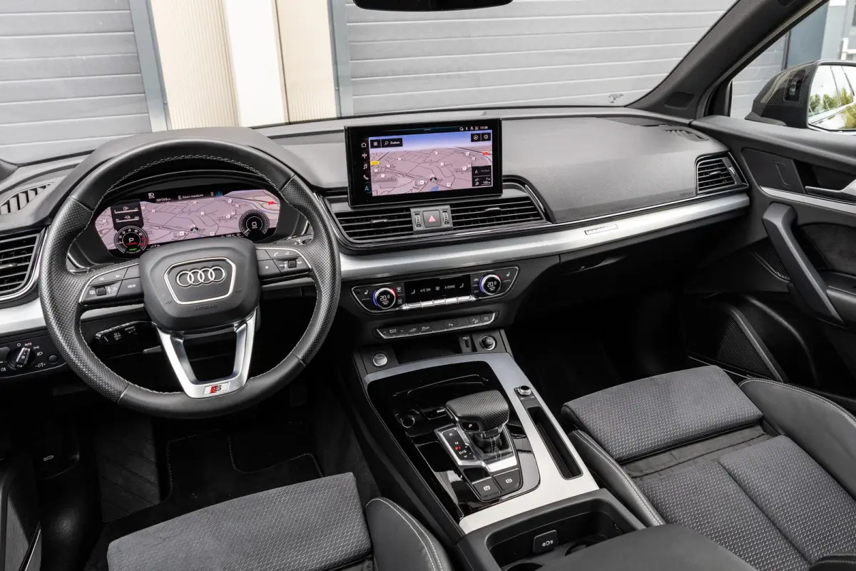 55 TFSIe 367pk PHEV S Edition | Panoramadak | Smartphone Interface | B&O 3D | Elek. Stoelen | Alcantara | Trekhaak | Ambiente Licht