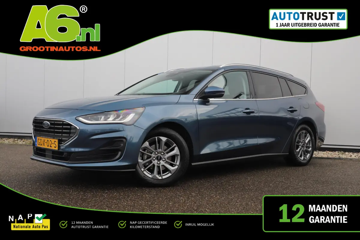 1.0 EcoBoost Hybrid Titanium 115PK Automaat LMV Navigatie Climate Cruise Control Carplay Android