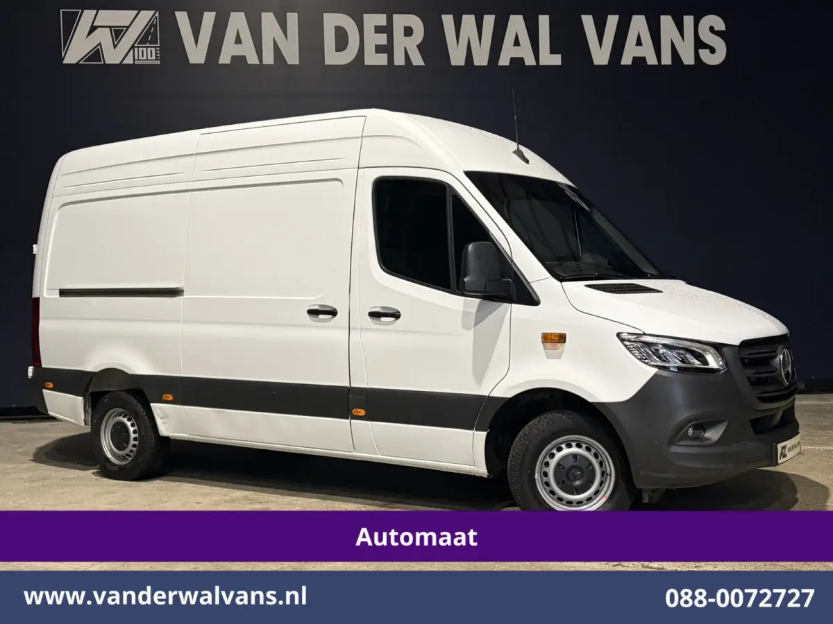 317 CDI 170pk 9G-Tronic Automaat XL MBUX L2H2 Euro6 Airco | Camera | Navigatie | Cruisecontrol | LED Chauffeursstoel, Stoelverwarming, Parkeersensoren, Bijrijdersbank