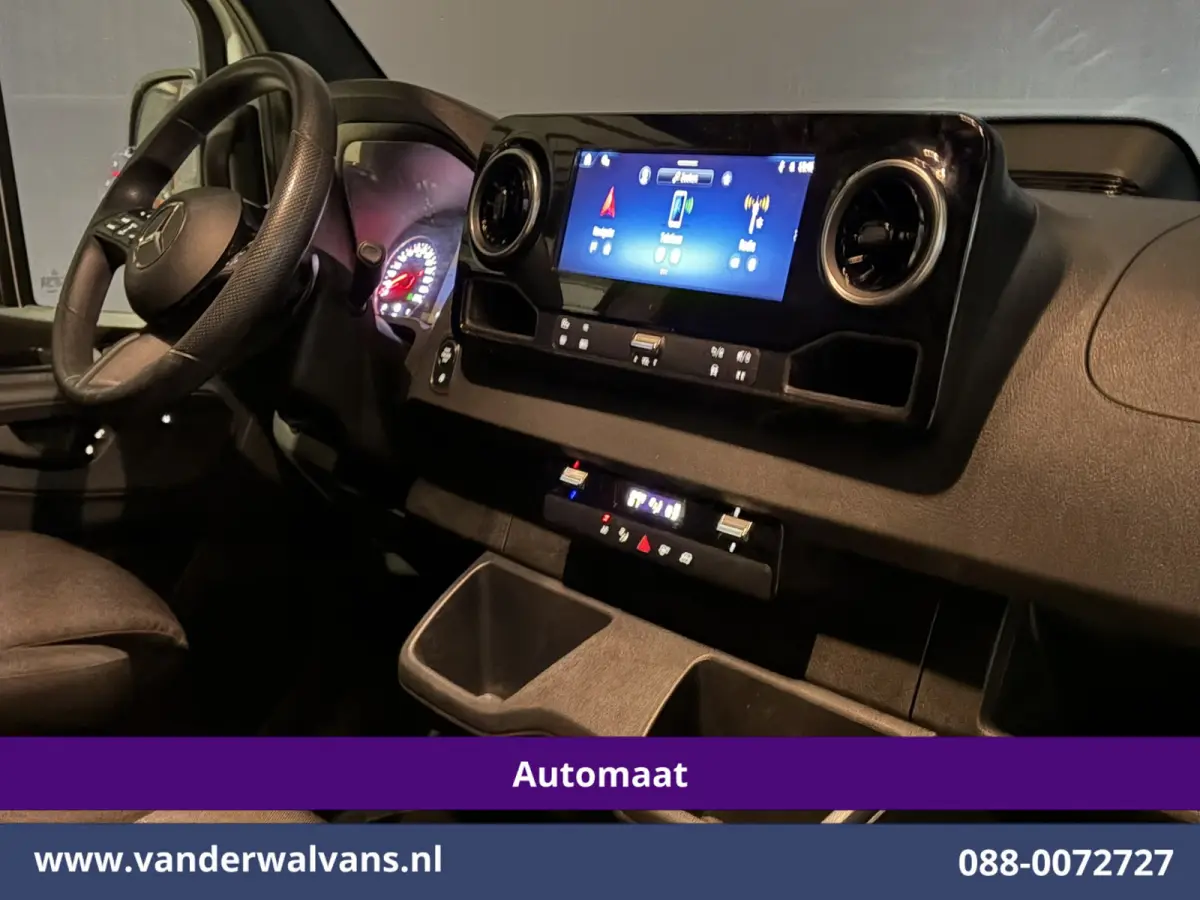 317 CDI 170pk 9G-Tronic Automaat XL MBUX L2H2 Euro6 Airco | Camera | Navigatie | Cruisecontrol | LED Chauffeursstoel, Stoelverwarming, Parkeersensoren, Bijrijdersbank