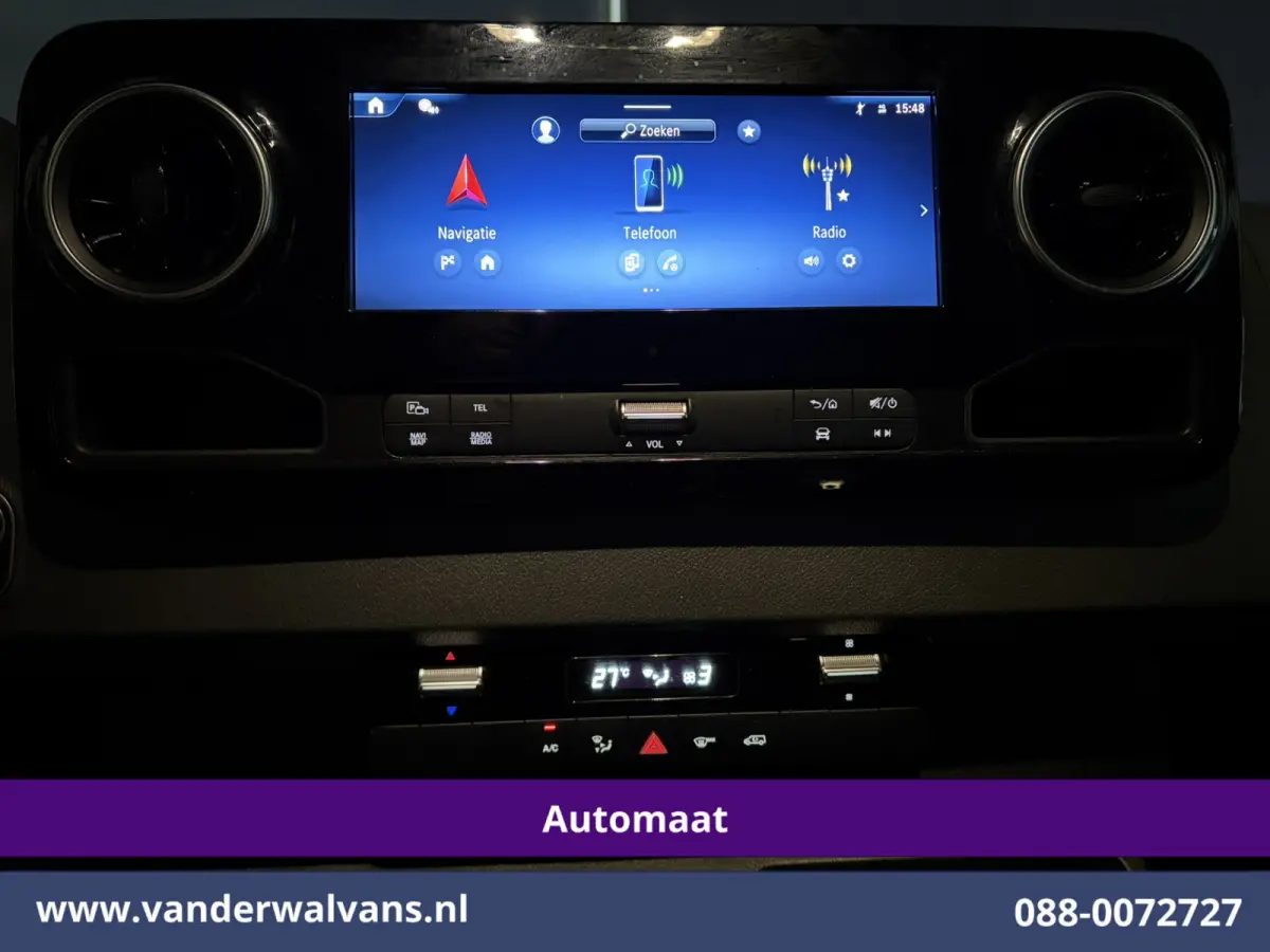 317 CDI 170pk 9G-Tronic Automaat XL MBUX L2H2 Euro6 Airco | Camera | Navigatie | Cruisecontrol | LED Chauffeursstoel, Stoelverwarming, Parkeersensoren, Bijrijdersbank
