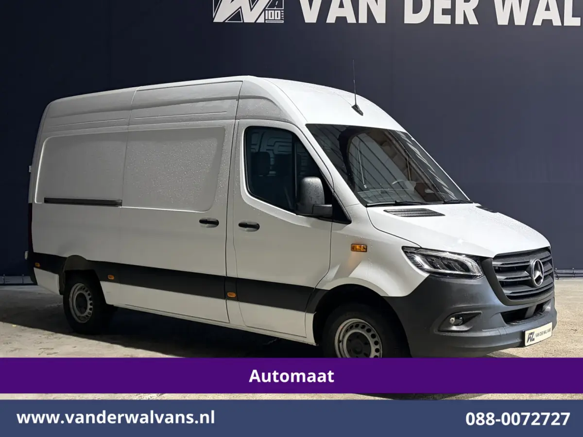 317 CDI 170pk 9G-Tronic Automaat XL MBUX L2H2 Euro6 Airco | Camera | Navigatie | Cruisecontrol | LED Chauffeursstoel, Stoelverwarming, Parkeersensoren, Bijrijdersbank