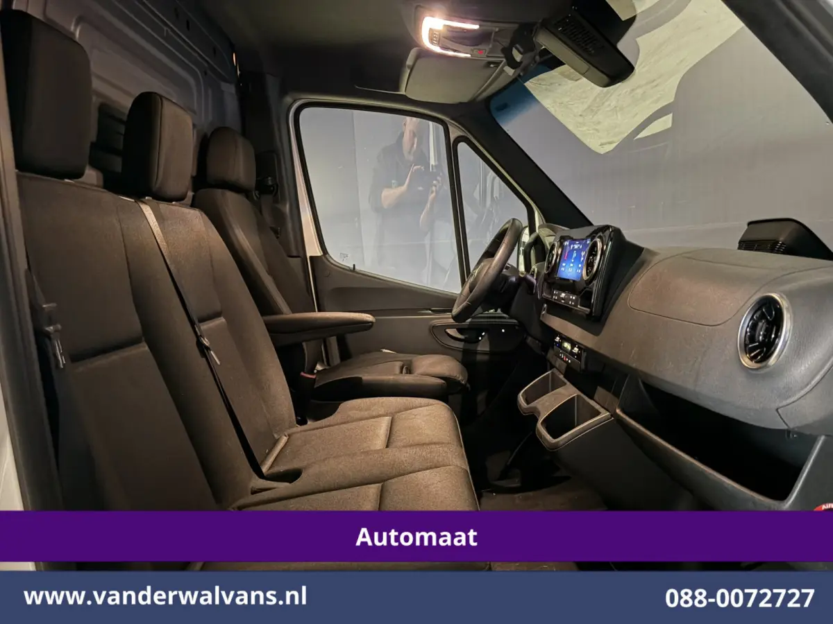 317 CDI 170pk 9G-Tronic Automaat XL MBUX L2H2 Euro6 Airco | Camera | Navigatie | Cruisecontrol | LED Chauffeursstoel, Stoelverwarming, Parkeersensoren, Bijrijdersbank