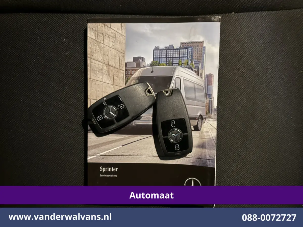 317 CDI 170pk 9G-Tronic Automaat XL MBUX L2H2 Euro6 Airco | Camera | Navigatie | Cruisecontrol | LED Chauffeursstoel, Stoelverwarming, Parkeersensoren, Bijrijdersbank