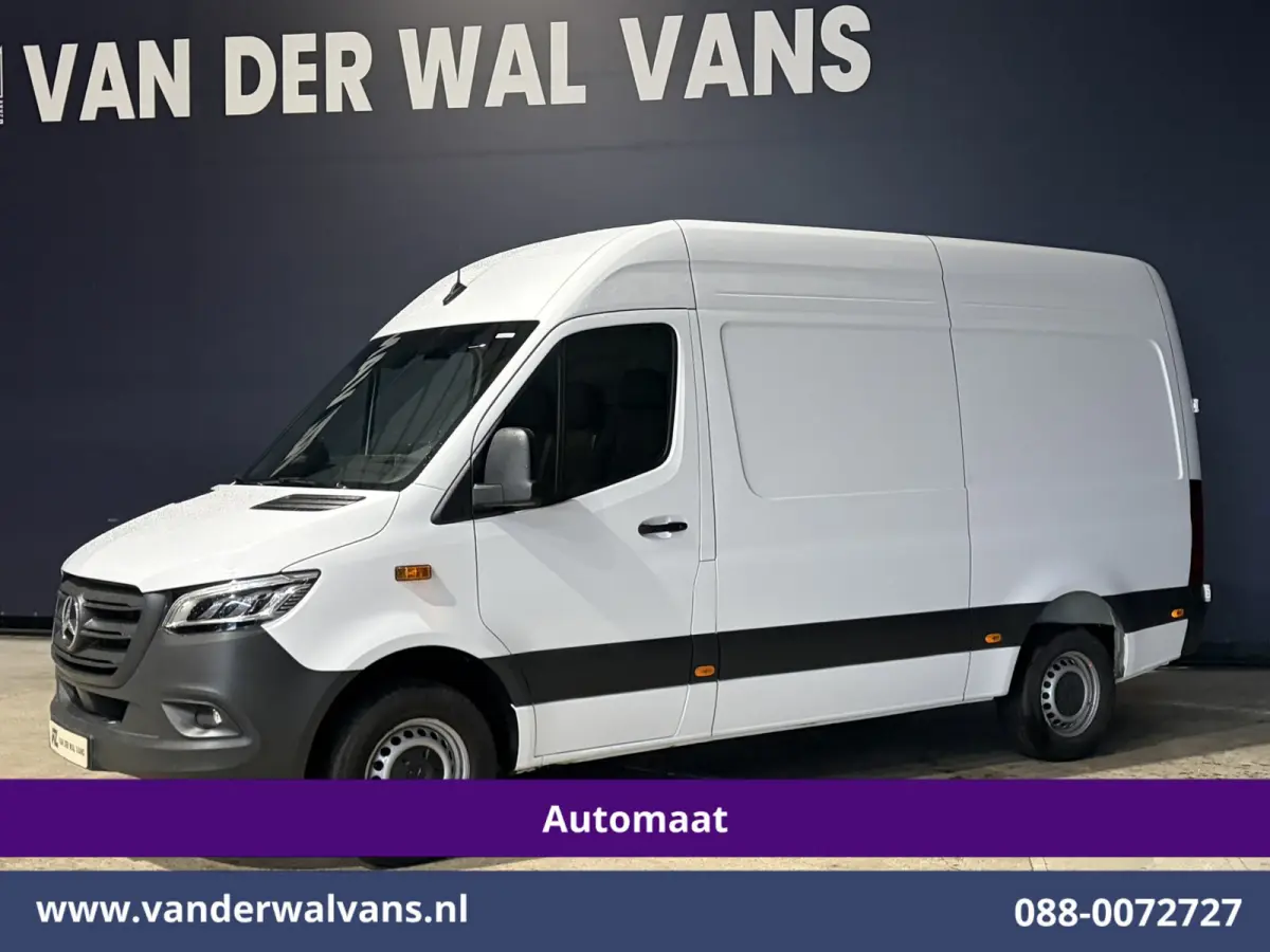 317 CDI 170pk 9G-Tronic Automaat XL MBUX L2H2 Euro6 Airco | Camera | Navigatie | Cruisecontrol | LED Chauffeursstoel, Stoelverwarming, Parkeersensoren, Bijrijdersbank