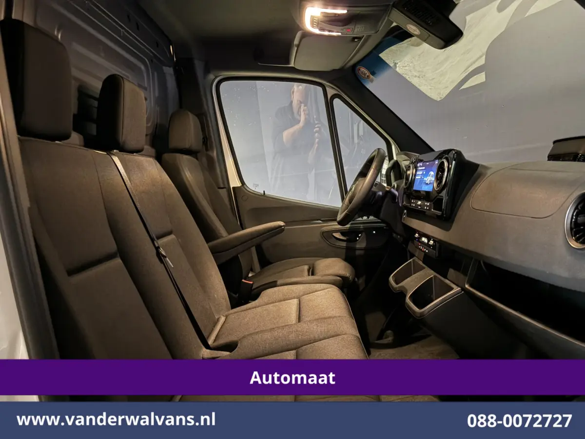 317 CDI 170pk 9G-Tronic Automaat XL MBUX L2H2 Euro6 Airco | Camera | Navigatie | Cruisecontrol | LED Chauffeursstoel, Stoelverwarming, Parkeersensoren, Bijrijdersbank