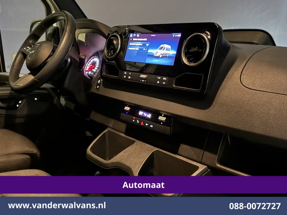 317 CDI 170pk 9G-Tronic Automaat XL MBUX L2H2 Euro6 Airco | Camera | Navigatie | Cruisecontrol | LED Chauffeursstoel, Stoelverwarming, Parkeersensoren, Bijrijdersbank
