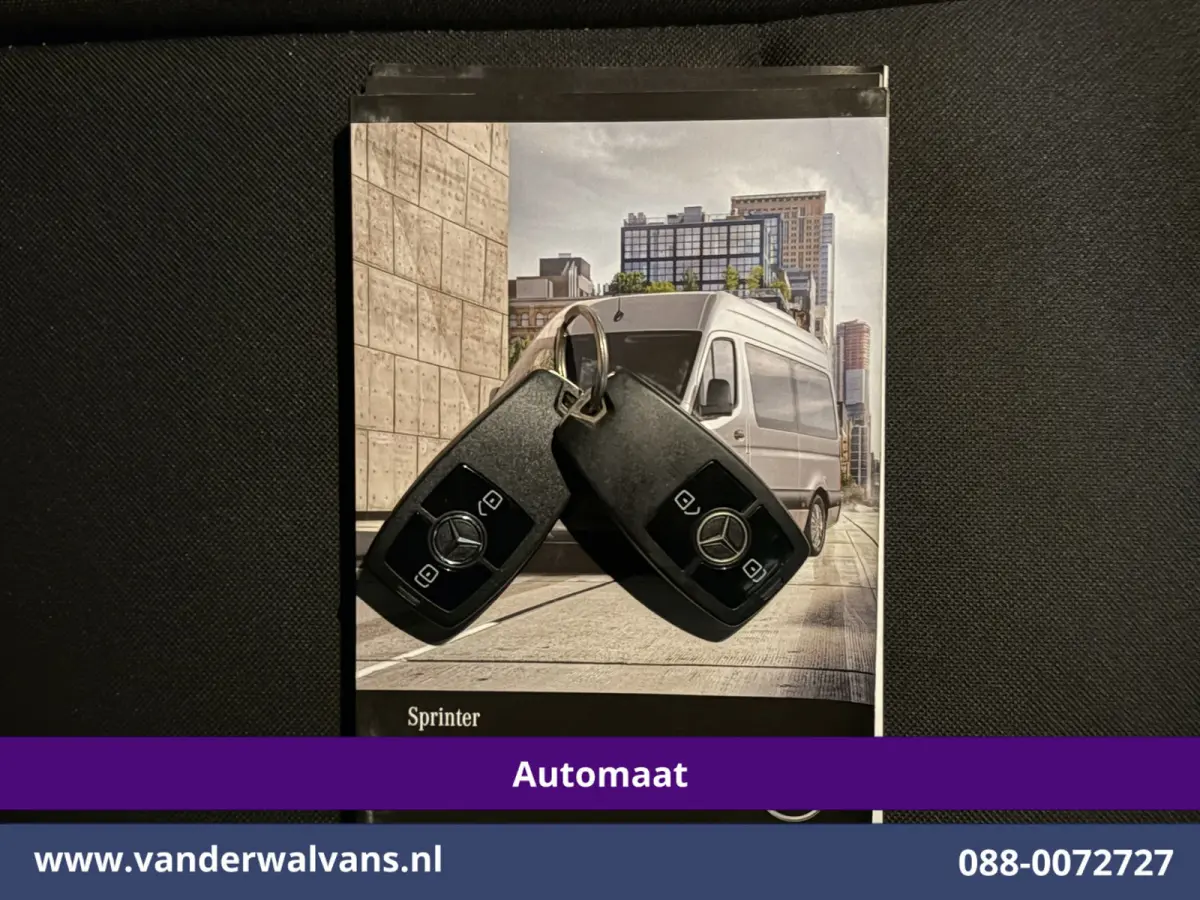 317 CDI 170pk 9G-Tronic Automaat XL MBUX L2H2 Euro6 Airco | Camera | Navigatie | Cruisecontrol | LED Chauffeursstoel, Stoelverwarming, Parkeersensoren, Bijrijdersbank