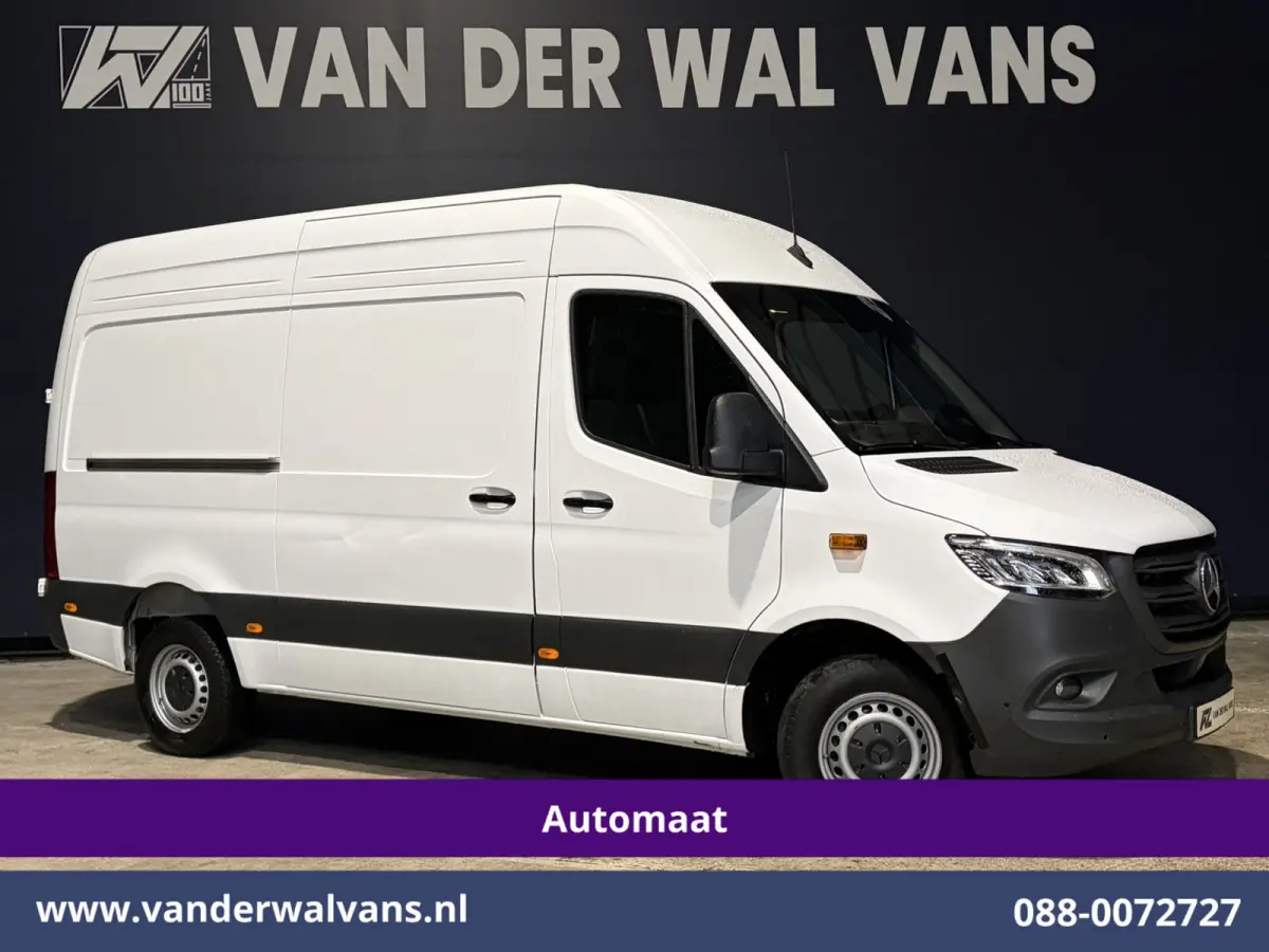 317 CDI 170pk 9G-Tronic Automaat XL MBUX L2H2 Euro6 Airco | Camera | Navigatie | Cruisecontrol | LED Chauffeursstoel, Stoelverwarming, Parkeersensoren, Bijrijdersbank