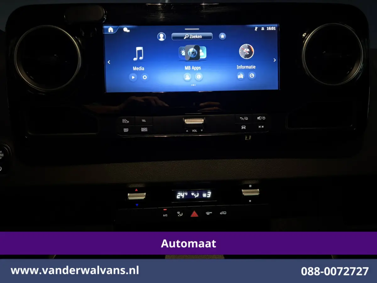 317 CDI 170pk 9G-Tronic Automaat XL MBUX L2H2 Euro6 Airco | Camera | Navigatie | Cruisecontrol | LED Chauffeursstoel, Stoelverwarming, Parkeersensoren, Bijrijdersbank
