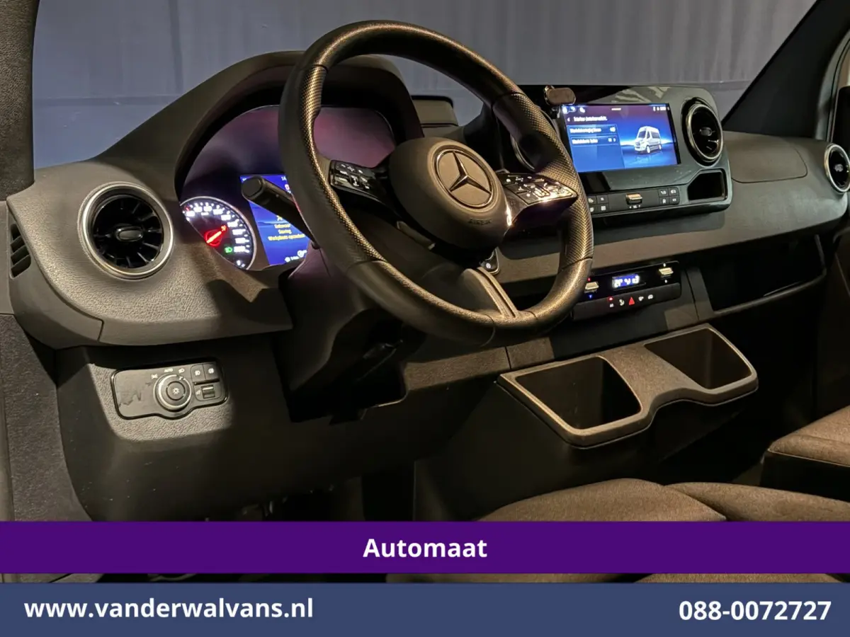 317 CDI 170pk 9G-Tronic Automaat XL MBUX L2H2 Euro6 Airco | Camera | Navigatie | Cruisecontrol | LED Chauffeursstoel, Stoelverwarming, Parkeersensoren, Bijrijdersbank