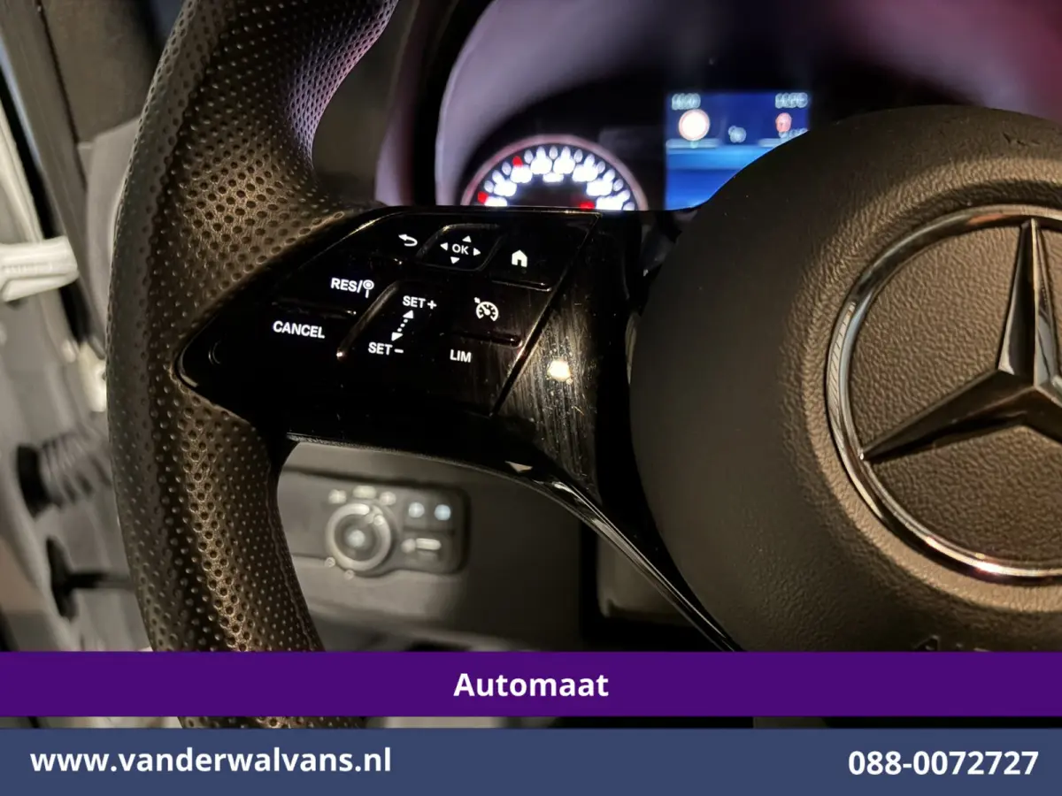 317 CDI 170pk 9G-Tronic Automaat XL MBUX L2H2 Euro6 Airco | Camera | Navigatie | Cruisecontrol | LED Chauffeursstoel, Stoelverwarming, Parkeersensoren, Bijrijdersbank