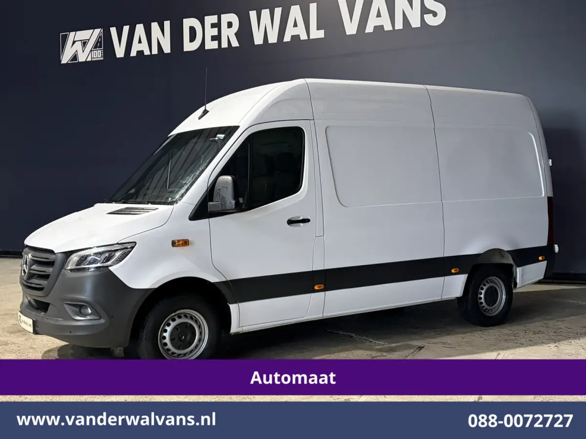 317 CDI 170pk 9G-Tronic Automaat XL MBUX L2H2 Euro6 Airco | Camera | Navigatie | Cruisecontrol | LED Chauffeursstoel, Stoelverwarming, Parkeersensoren, Bijrijdersbank