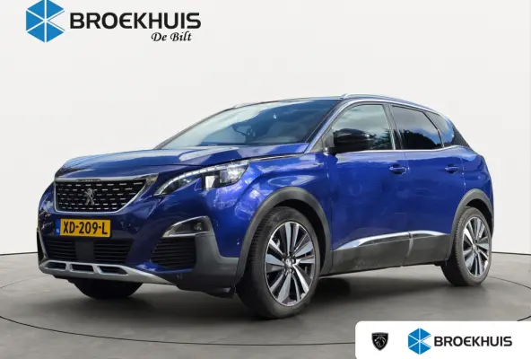1.2 PureTech GT Line | NL-AUTO! | TREKHAAK | CAMERA | CRUISE | PARK SENS V+A | DEALER OH! | ALL SEASON | HALF LEDER | NAVI | CLIMA