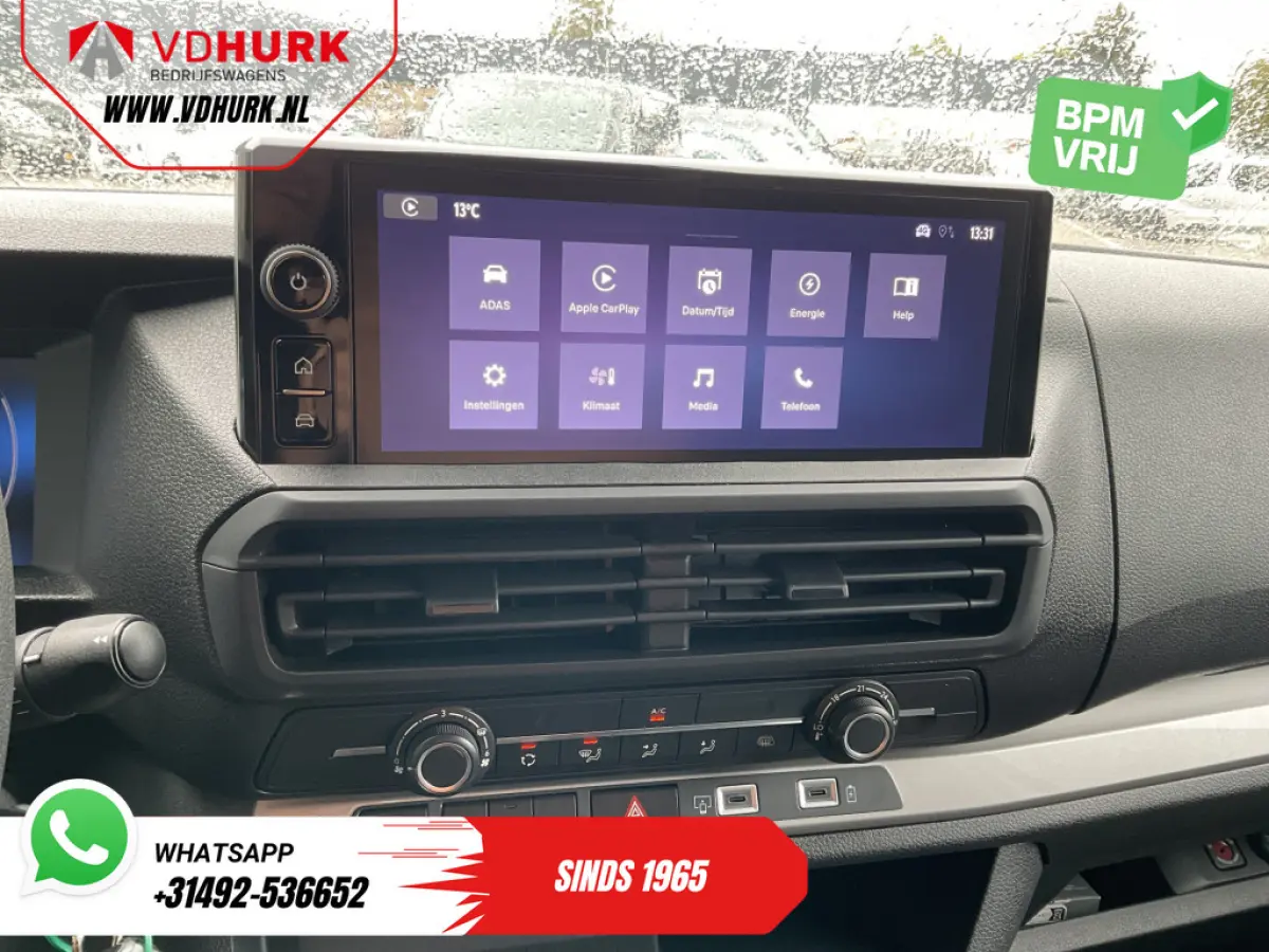 e-ProAce 75 kWh 350 km WLTP Carplay/ Snellader/ Standkachel/ Cruise/ Airco/ Camera/ PDC