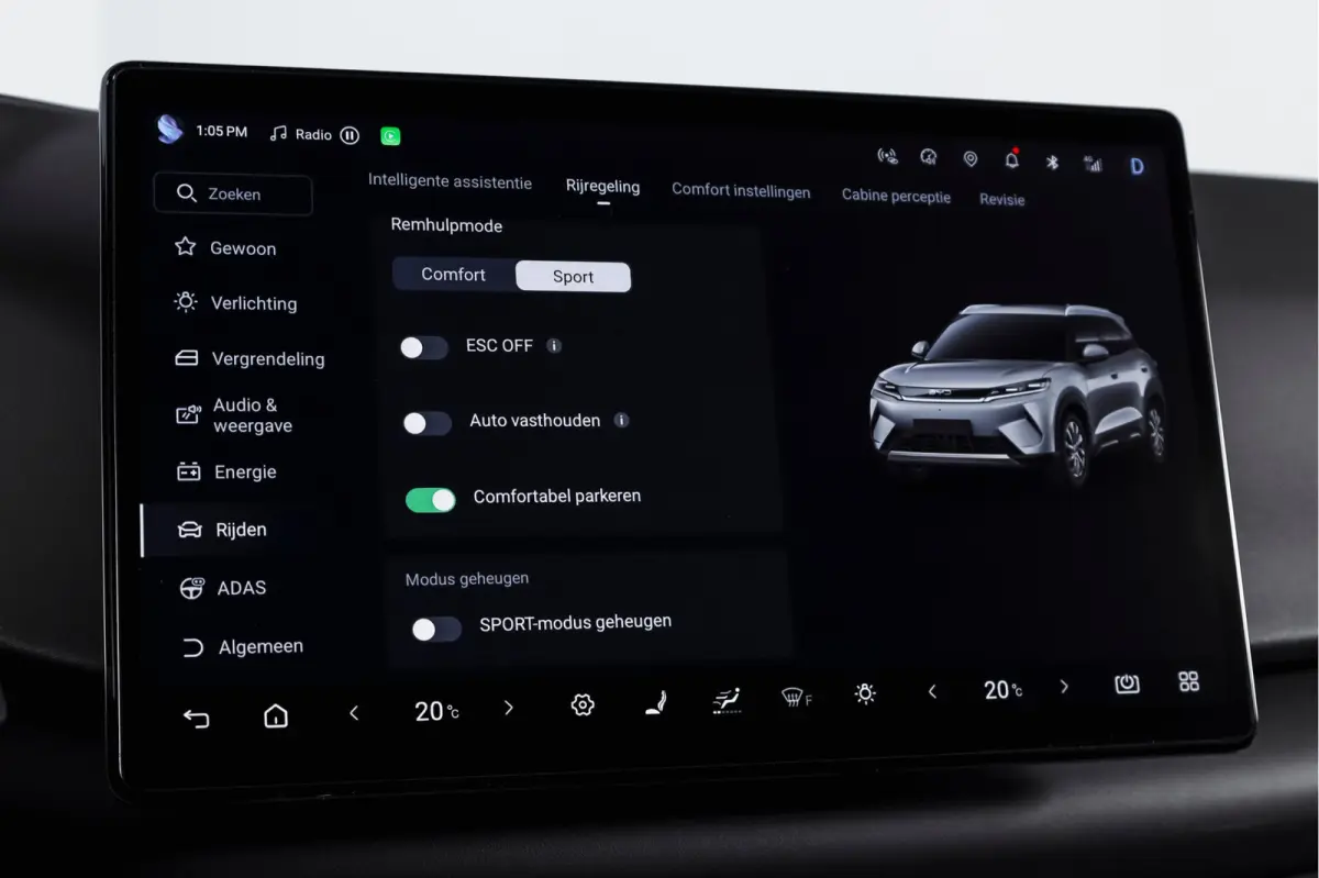 1.5 DM-i Boost | Panodak | Dig. Cockpit | Adapt. Cruise | Stoel-+Stuurverw. | PDC | 360 Camera | NAV + Carplay / Android | ECC | LM 17" | 1923