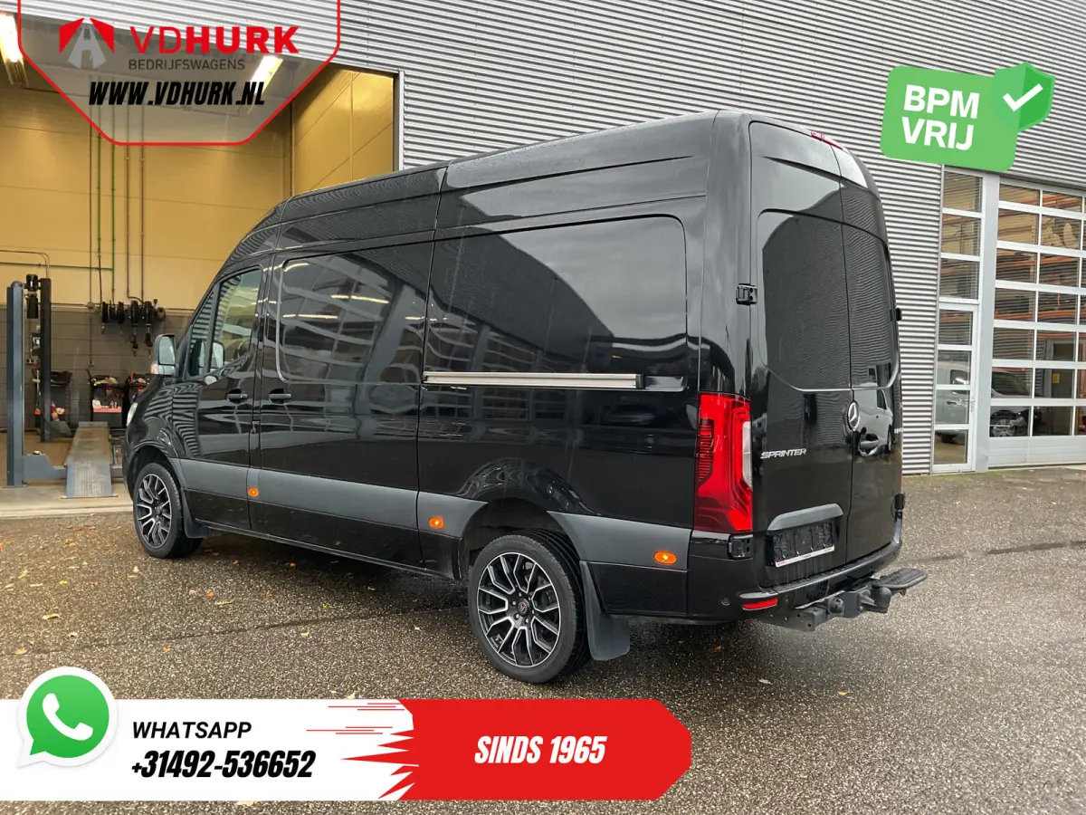 319 CDI Aut. L2H2 Adapt.Cruise/ 2x Schuifdeur/ 3.5t Trekverm./ LED/ 10,25" MBUX/ Carplay/ Standkachel/ Stoelverw./ Airco/ Camera/ PDC/ Trekhaak