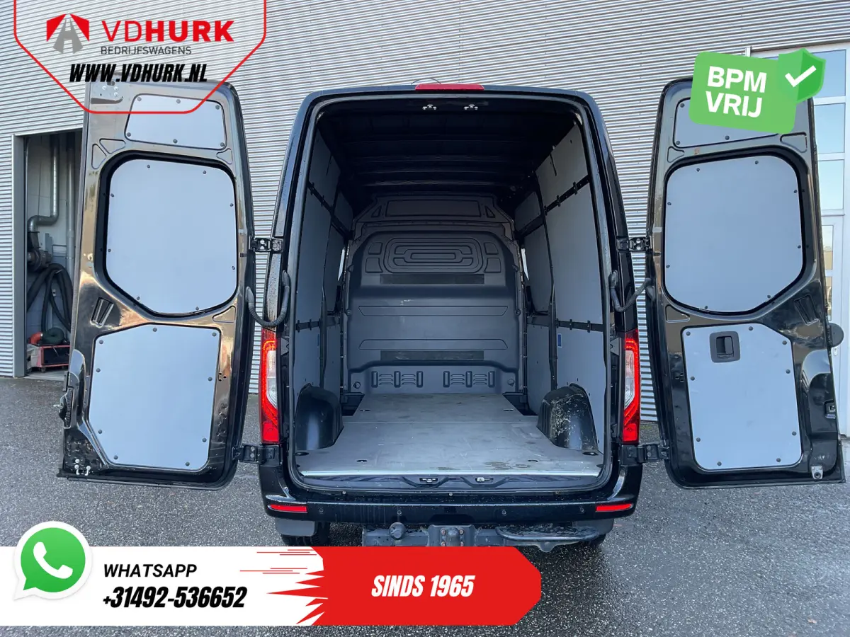 319 CDI Aut. L2H2 Adapt.Cruise/ 2x Schuifdeur/ 3.5t Trekverm./ LED/ 10,25" MBUX/ Carplay/ Standkachel/ Stoelverw./ Airco/ Camera/ PDC/ Trekhaak