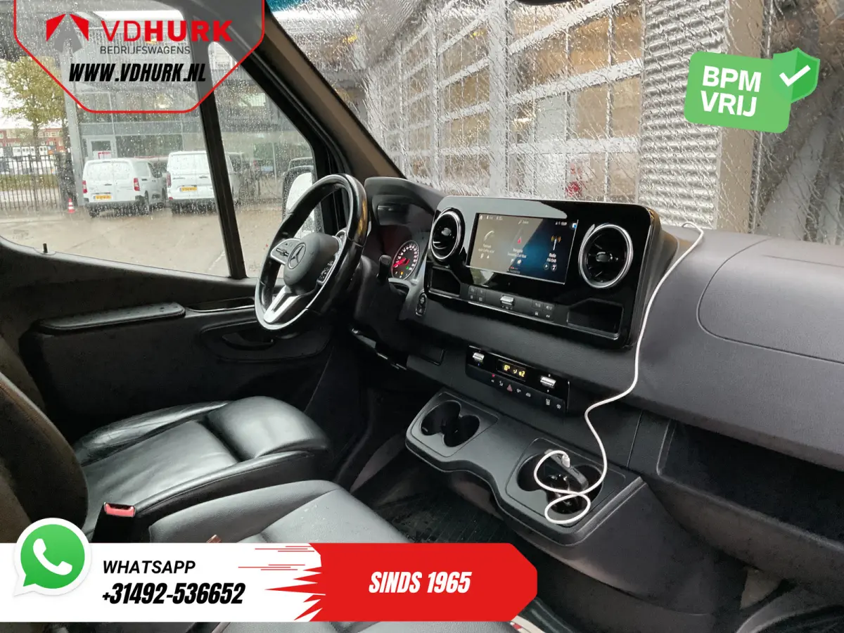 319 CDI Aut. L2H2 Adapt.Cruise/ 2x Schuifdeur/ 3.5t Trekverm./ LED/ 10,25" MBUX/ Carplay/ Standkachel/ Stoelverw./ Airco/ Camera/ PDC/ Trekhaak