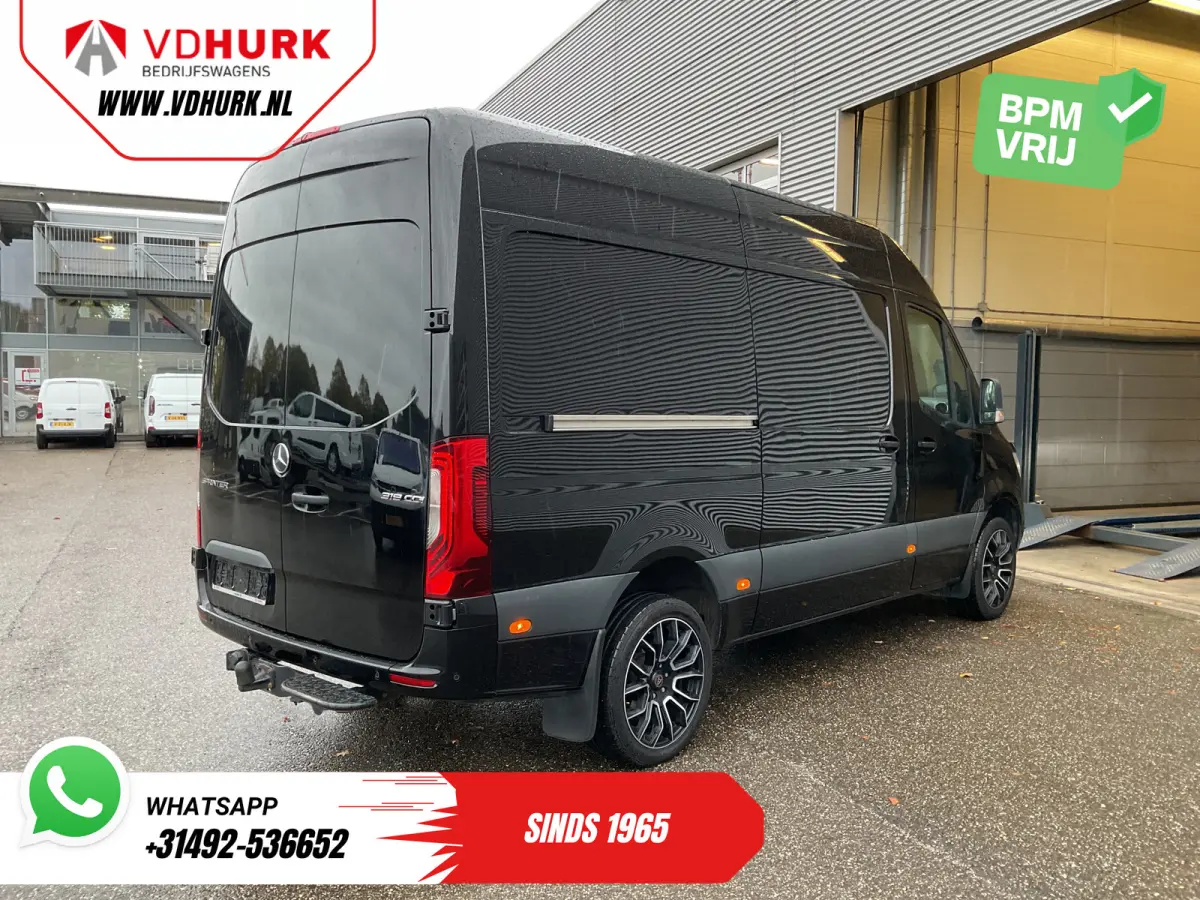 319 CDI Aut. L2H2 Adapt.Cruise/ 2x Schuifdeur/ 3.5t Trekverm./ LED/ 10,25" MBUX/ Carplay/ Standkachel/ Stoelverw./ Airco/ Camera/ PDC/ Trekhaak