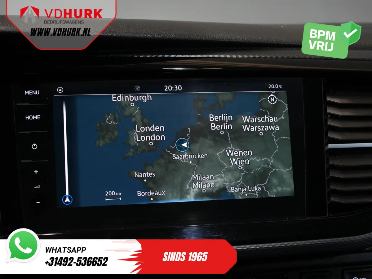 T6.1 2.0 TDI 150 pk DSG Aut. L2 Virtual Cockpit/ LED/ Adapt.Cruise/ 270Gr.Deuren/ Carplay/ Navi/ Airco/ 20’LMV/ PDC/ Sidebars/ Trekhaak