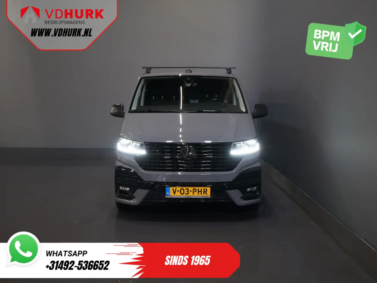 T6.1 2.0 TDI 150 pk DSG Aut. L2 Virtual Cockpit/ LED/ Adapt.Cruise/ 270Gr.Deuren/ Carplay/ Navi/ Airco/ 20’LMV/ PDC/ Sidebars/ Trekhaak