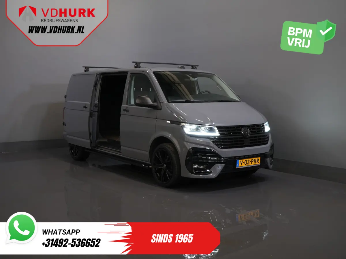 T6.1 2.0 TDI 150 pk DSG Aut. L2 Virtual Cockpit/ LED/ Adapt.Cruise/ 270Gr.Deuren/ Carplay/ Navi/ Airco/ 20’LMV/ PDC/ Sidebars/ Trekhaak