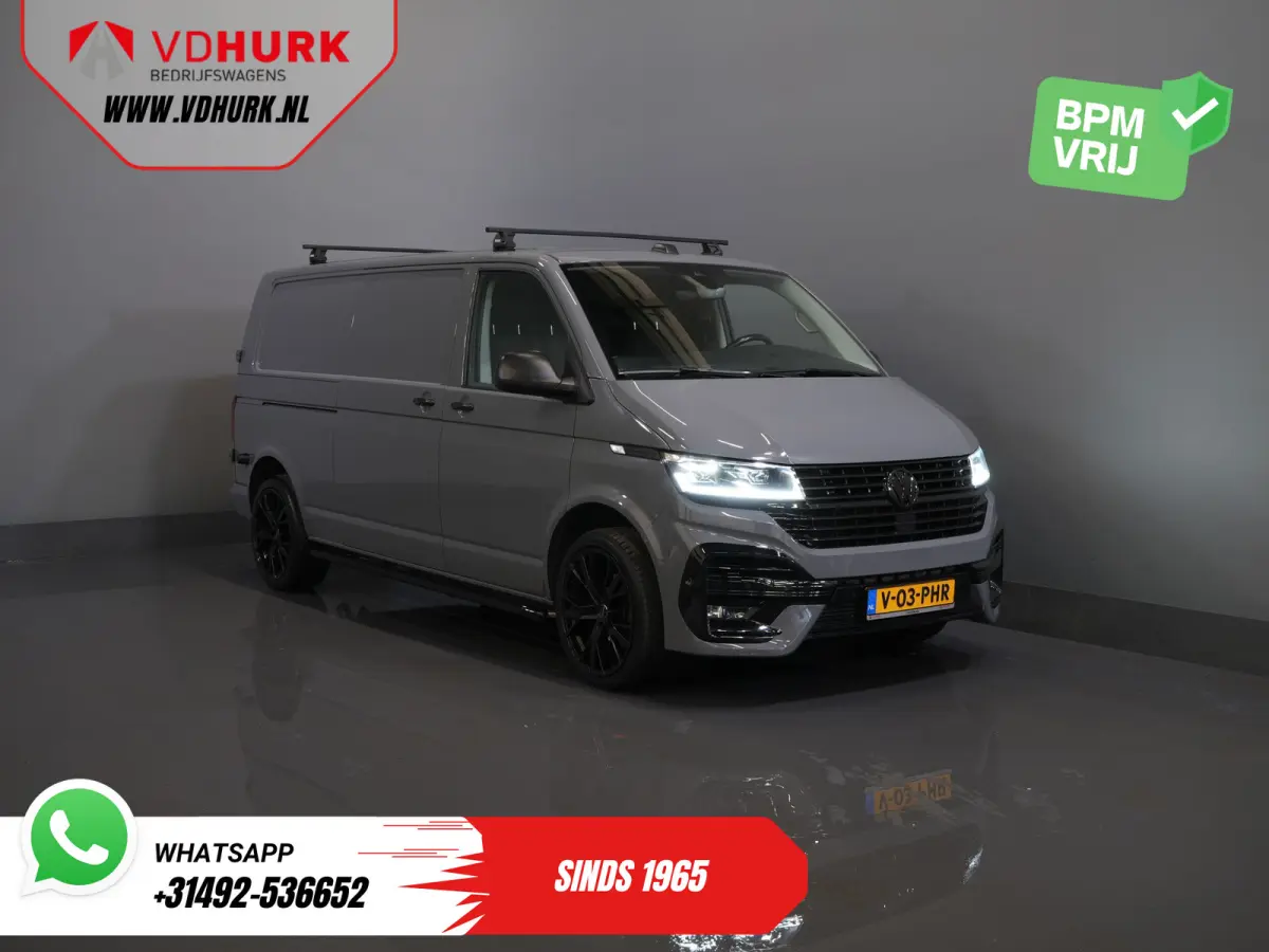T6.1 2.0 TDI 150 pk DSG Aut. L2 Virtual Cockpit/ LED/ Adapt.Cruise/ 270Gr.Deuren/ Carplay/ Navi/ Airco/ 20’LMV/ PDC/ Sidebars/ Trekhaak