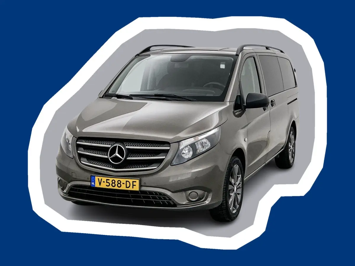 114 CDI Lang DC Comfort Dubbele cabine Euro 6 Navigatie Camera 2x Schuifdeur Trekhaak
