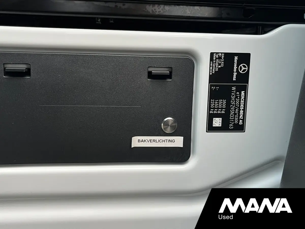 315 1.9 CDI L2 RWD Thermoking (2019) cooling MBUX bakverlichting cruisecontrol navi automaat