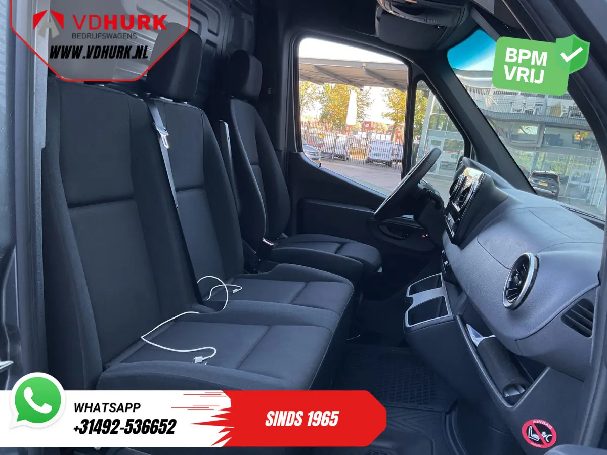 317 CDI Aut. L2H2 LED/ Gev.stoel/ Stoelverw./ Navi/ Camera/ PDC/ 270Gr.Deuren/ Cruise/ Airco