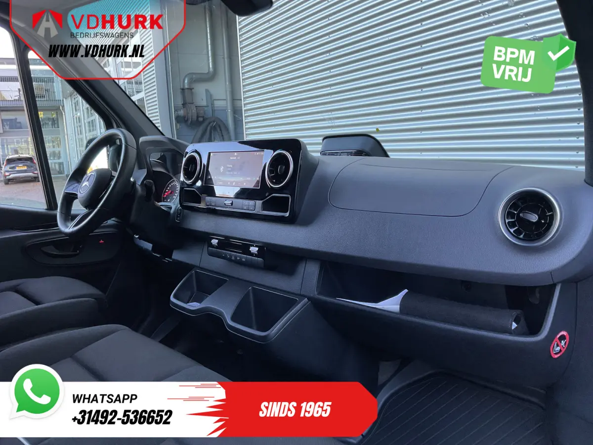 317 CDI Aut. L2H2 LED/ Gev.stoel/ Stoelverw./ Navi/ Camera/ PDC/ 270Gr.Deuren/ Cruise/ Airco