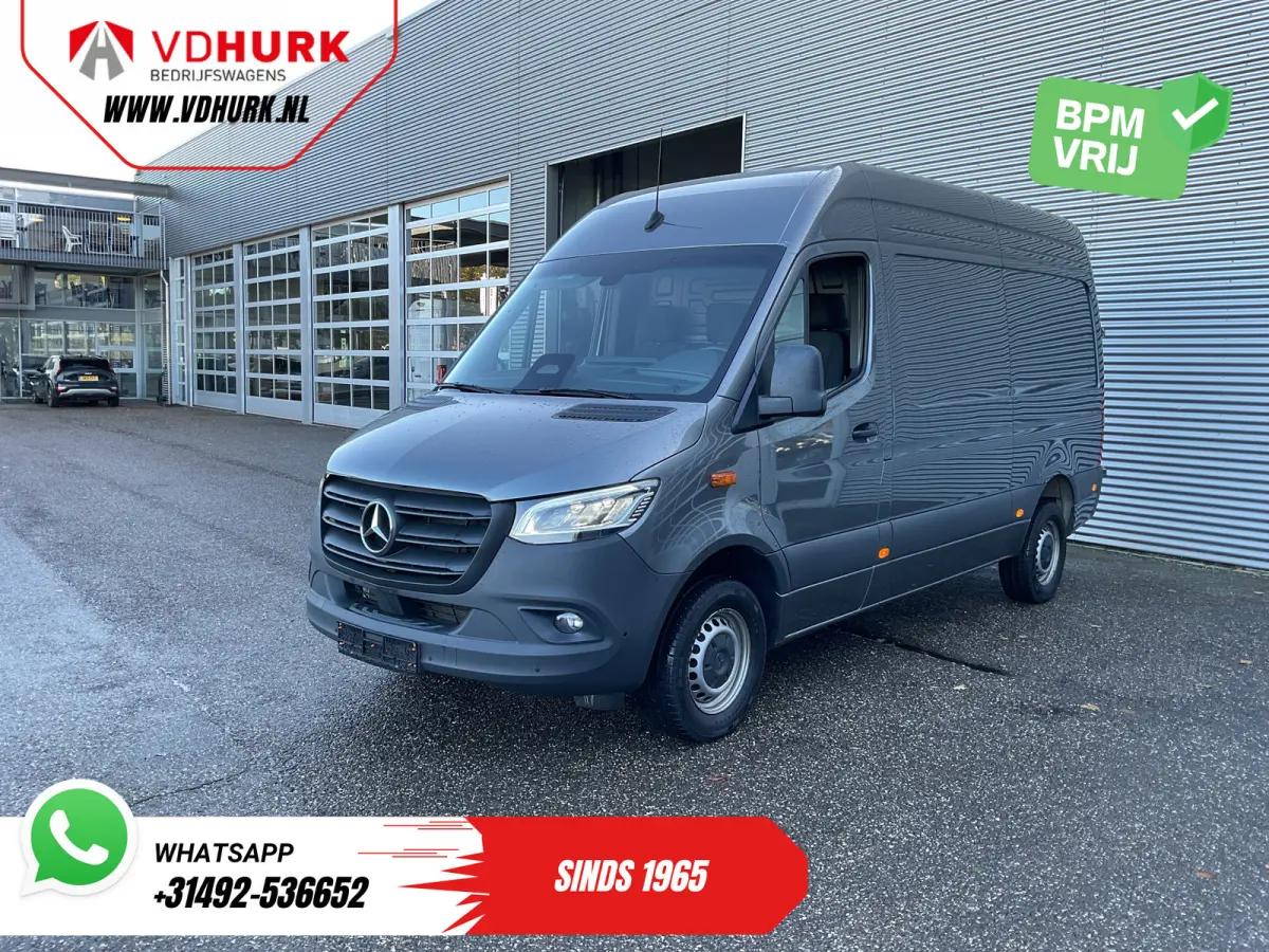 317 CDI Aut. L2H2 LED/ Gev.stoel/ Stoelverw./ Navi/ Camera/ PDC/ 270Gr.Deuren/ Cruise/ Airco