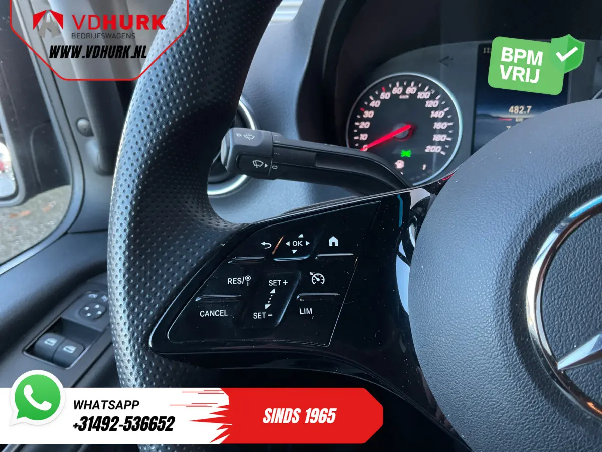 317 CDI Aut. L2H2 LED/ Gev.stoel/ Stoelverw./ Navi/ Camera/ PDC/ 270Gr.Deuren/ Cruise/ Airco