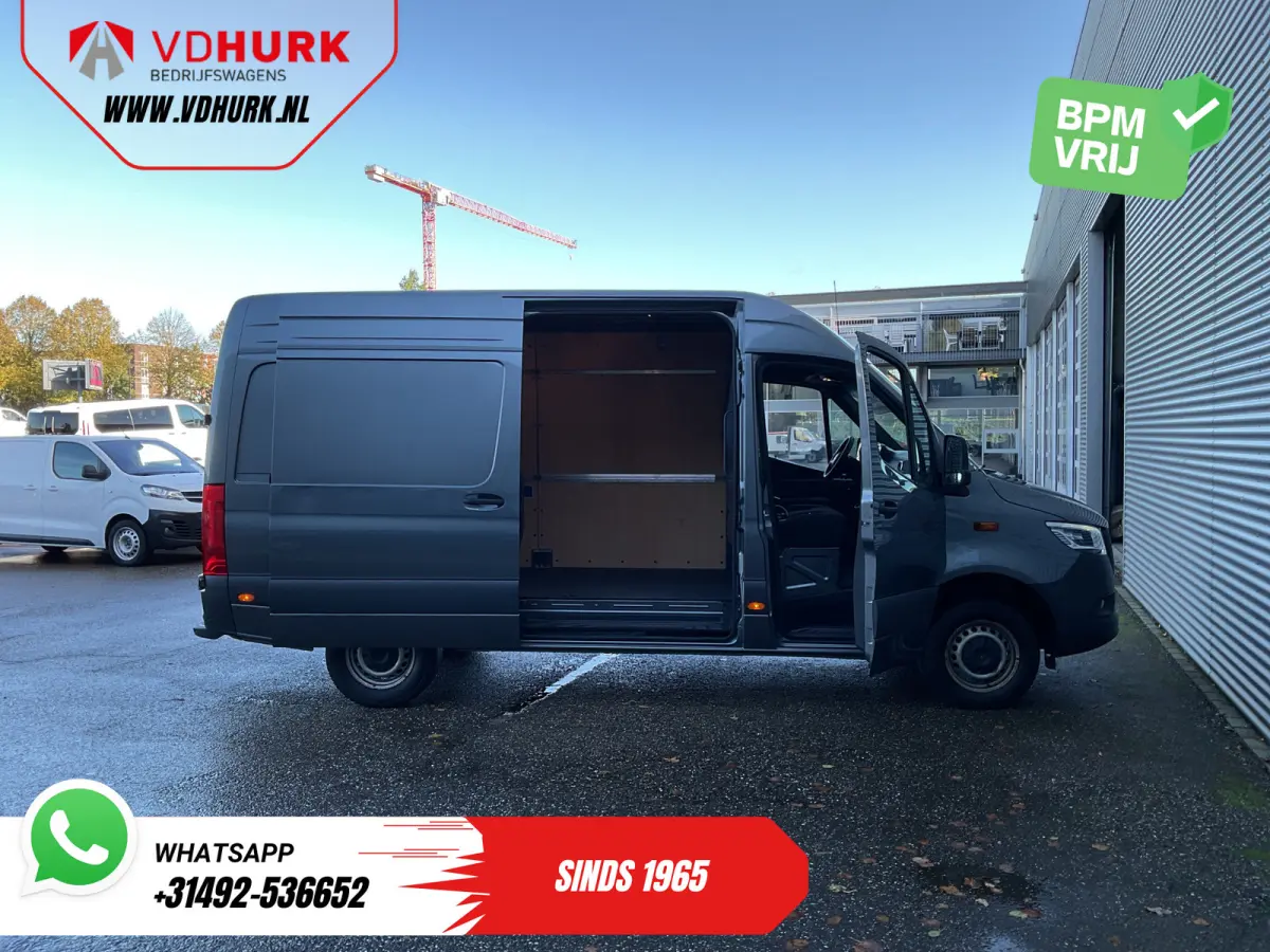 317 CDI Aut. L2H2 LED/ Gev.stoel/ Stoelverw./ Navi/ Camera/ PDC/ 270Gr.Deuren/ Cruise/ Airco