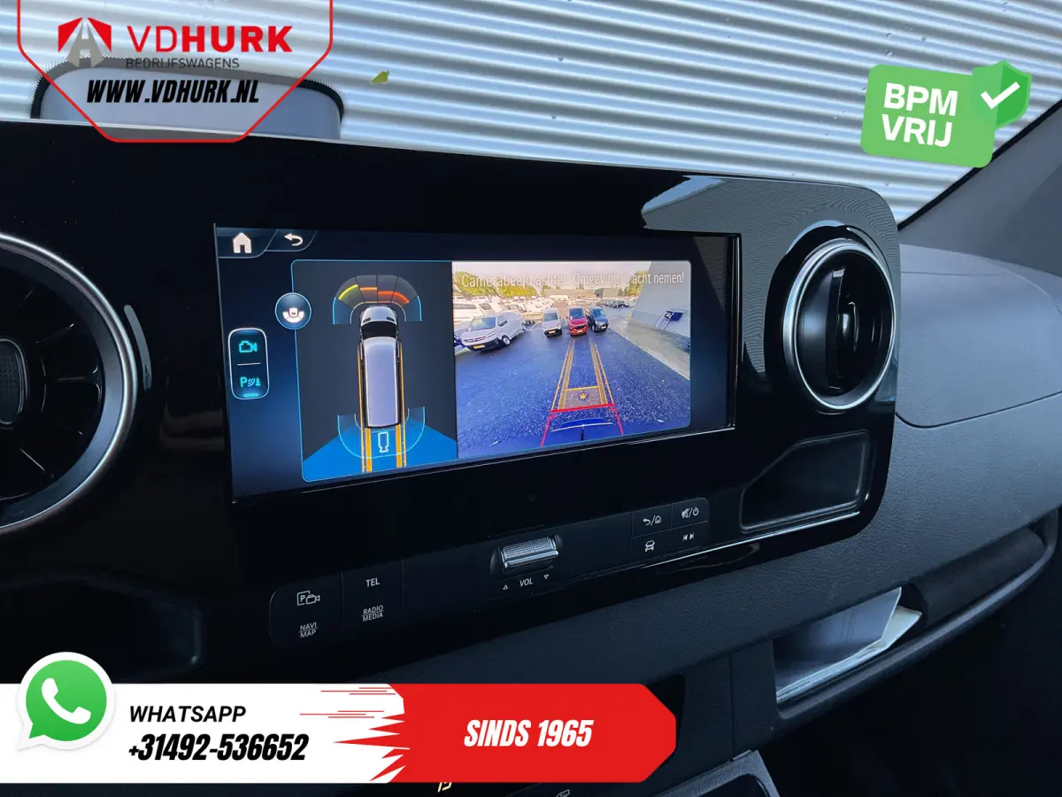 317 CDI Aut. L2H2 LED/ Gev.stoel/ Stoelverw./ Navi/ Camera/ PDC/ 270Gr.Deuren/ Cruise/ Airco