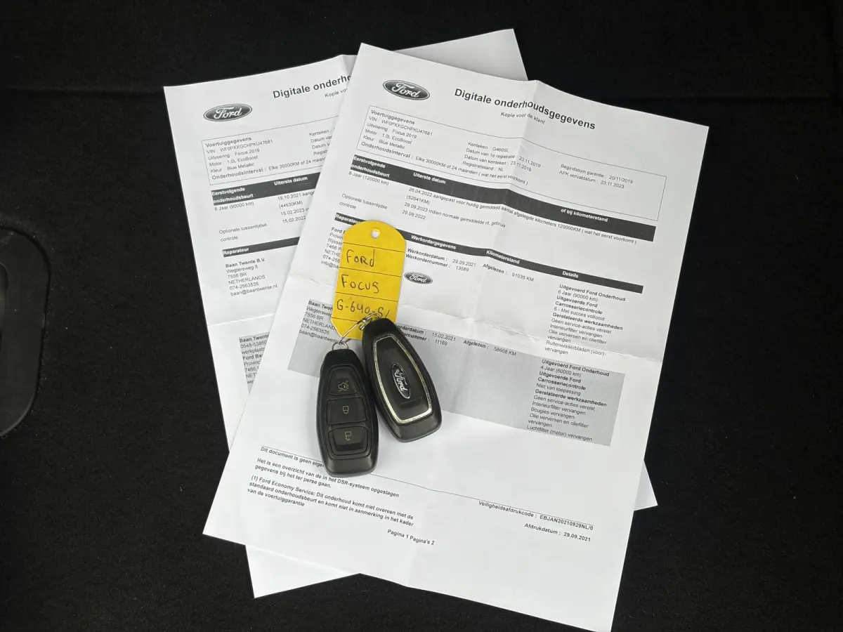 1.0 EcoBoost ST Line Business ✓2e Eigenaar✓Carplay✓Trekhaak✓Camera✓Keyless✓Stoelverw✓Clima✓Cruise✓Dealer Onderhouden✓Recent beurt gehad✓PDc V+A✓6 Bak✓125pk✓Lm vel