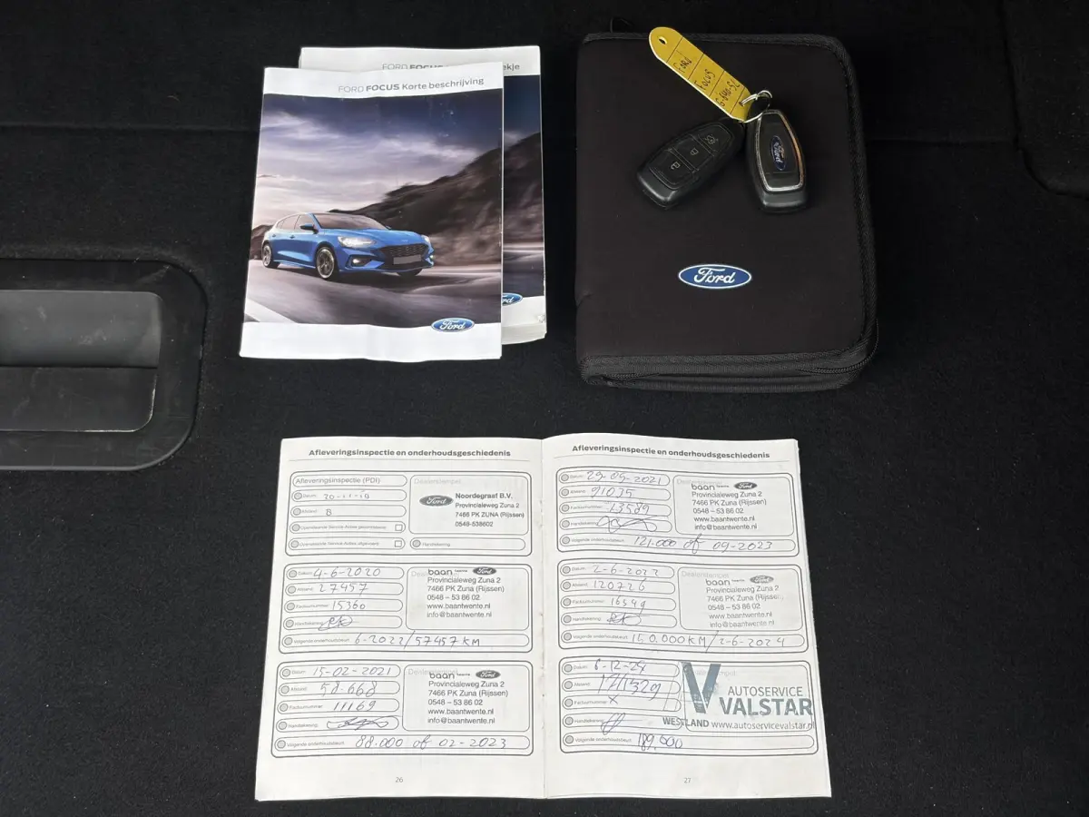 1.0 EcoBoost ST Line Business ✓2e Eigenaar✓Carplay✓Trekhaak✓Camera✓Keyless✓Stoelverw✓Clima✓Cruise✓Dealer Onderhouden✓Recent beurt gehad✓PDc V+A✓6 Bak✓125pk✓Lm vel