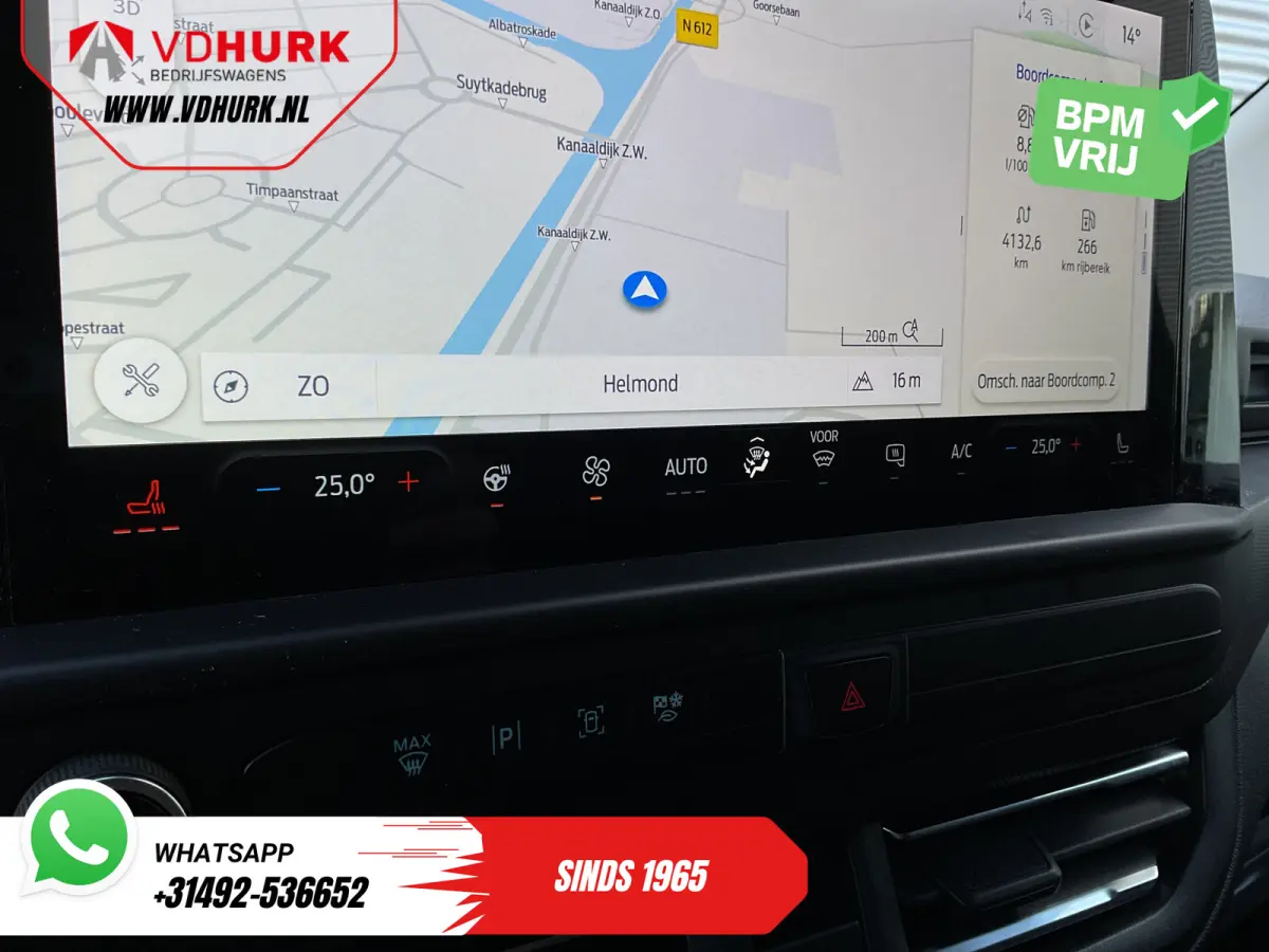 320 2.0 TDCI 170 pk Aut. L2 Limited 2x Schuifdeur/ Adapt.Cruise/ Standkachel/ Stoelverw./ Stuurverw./ Carplay/ Trekhaak/ Navi/ Climate/ Camera