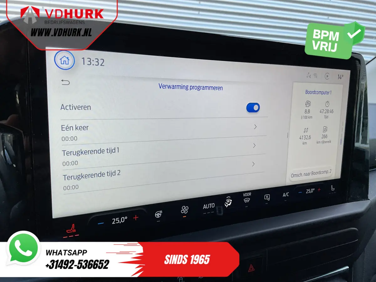 320 2.0 TDCI 170 pk Aut. L2 Limited 2x Schuifdeur/ Adapt.Cruise/ Standkachel/ Stoelverw./ Stuurverw./ Carplay/ Trekhaak/ Navi/ Climate/ Camera