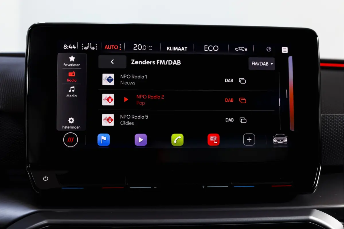 1.4 TSI eHybrid PHEV FR | Dig. Cockpit | Cruise | Stoel-+Stuurverw. | PDC | Camera | NAV + Carplay / Android | ECC | LM 17" |