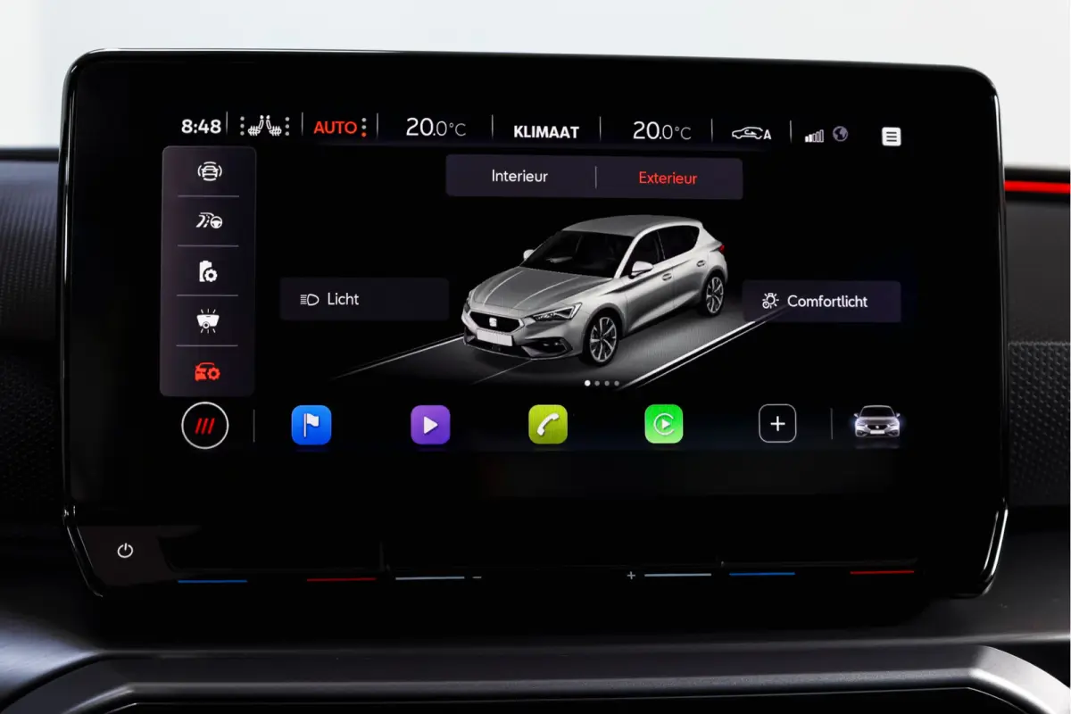 1.4 TSI eHybrid PHEV FR | Dig. Cockpit | Cruise | Stoel-+Stuurverw. | PDC | Camera | NAV + Carplay / Android | ECC | LM 17" |