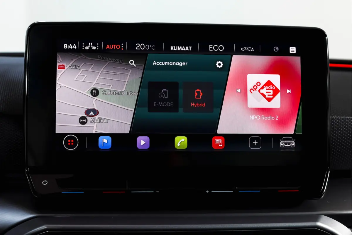 1.4 TSI eHybrid PHEV FR | Dig. Cockpit | Cruise | Stoel-+Stuurverw. | PDC | Camera | NAV + Carplay / Android | ECC | LM 17" |