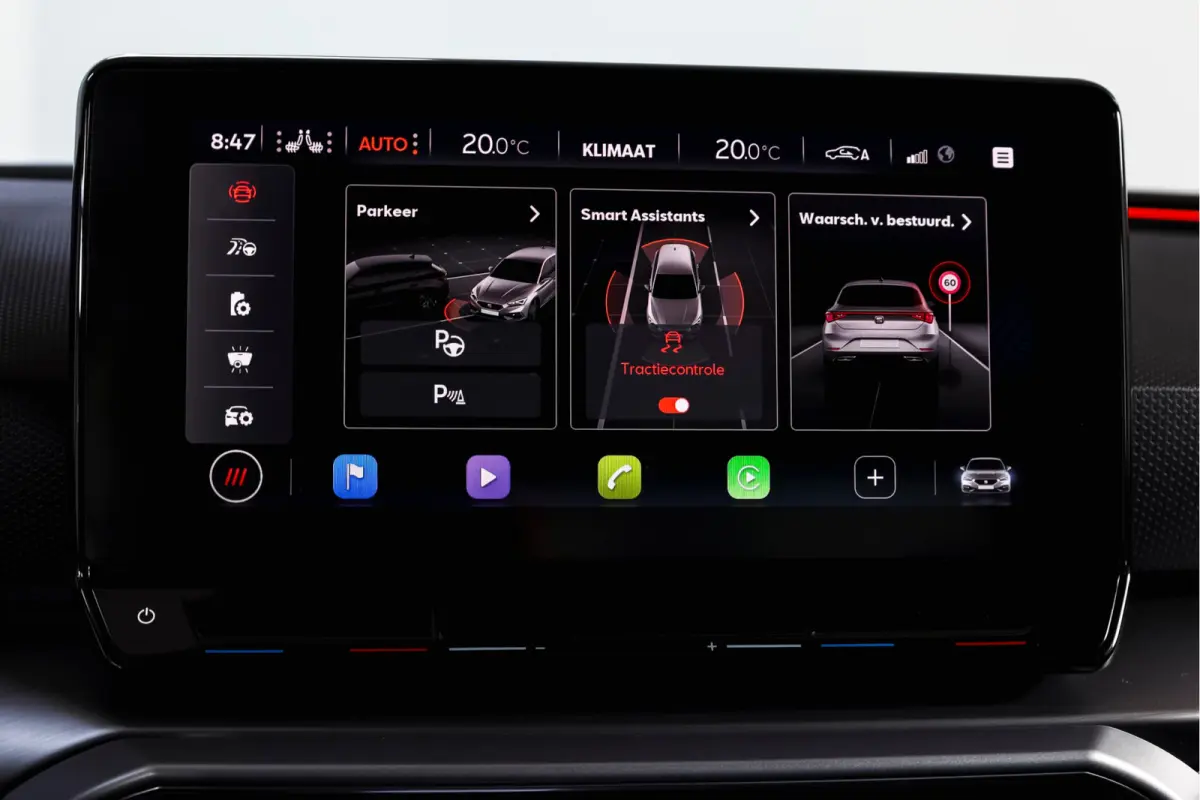 1.4 TSI eHybrid PHEV FR | Dig. Cockpit | Cruise | Stoel-+Stuurverw. | PDC | Camera | NAV + Carplay / Android | ECC | LM 17" |