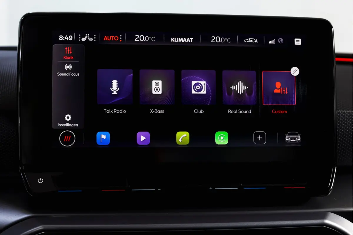 1.4 TSI eHybrid PHEV FR | Dig. Cockpit | Cruise | Stoel-+Stuurverw. | PDC | Camera | NAV + Carplay / Android | ECC | LM 17" |