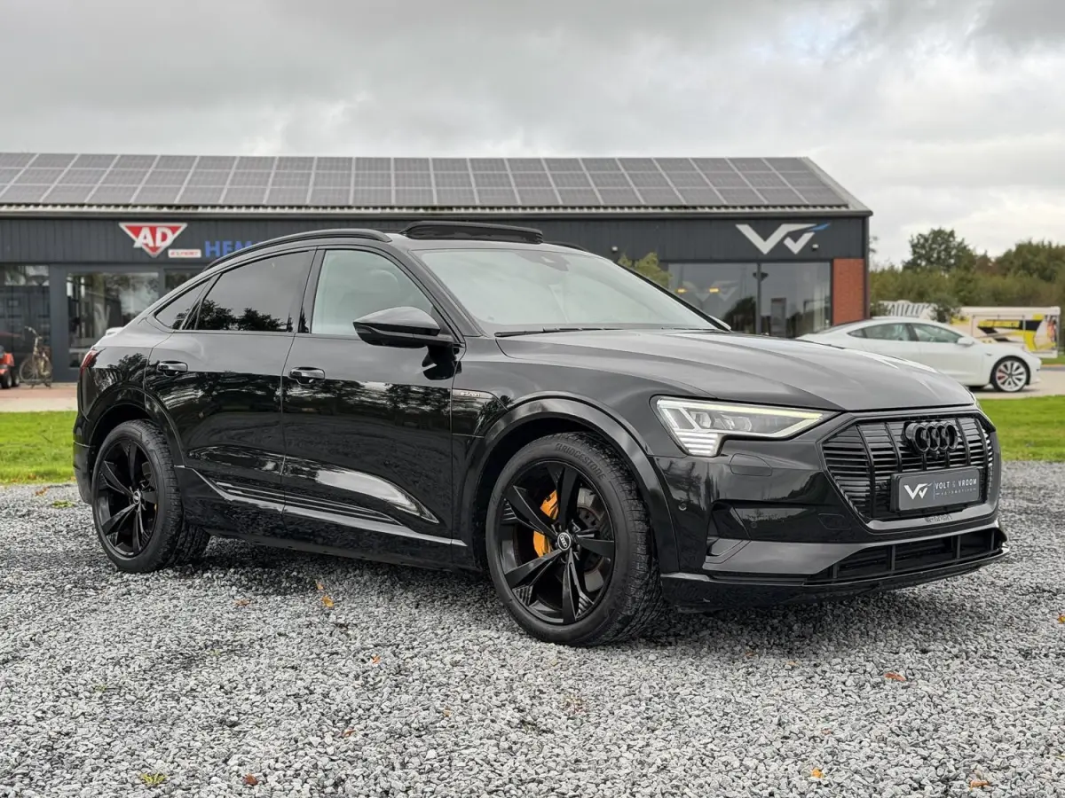 55 quattro S Edition 95 kWh|2e Eig BTW|Trekhaak|Panoramadak|Luchtvering|Bang & Olufson|Nachtzicht|Dealer Onderhouden